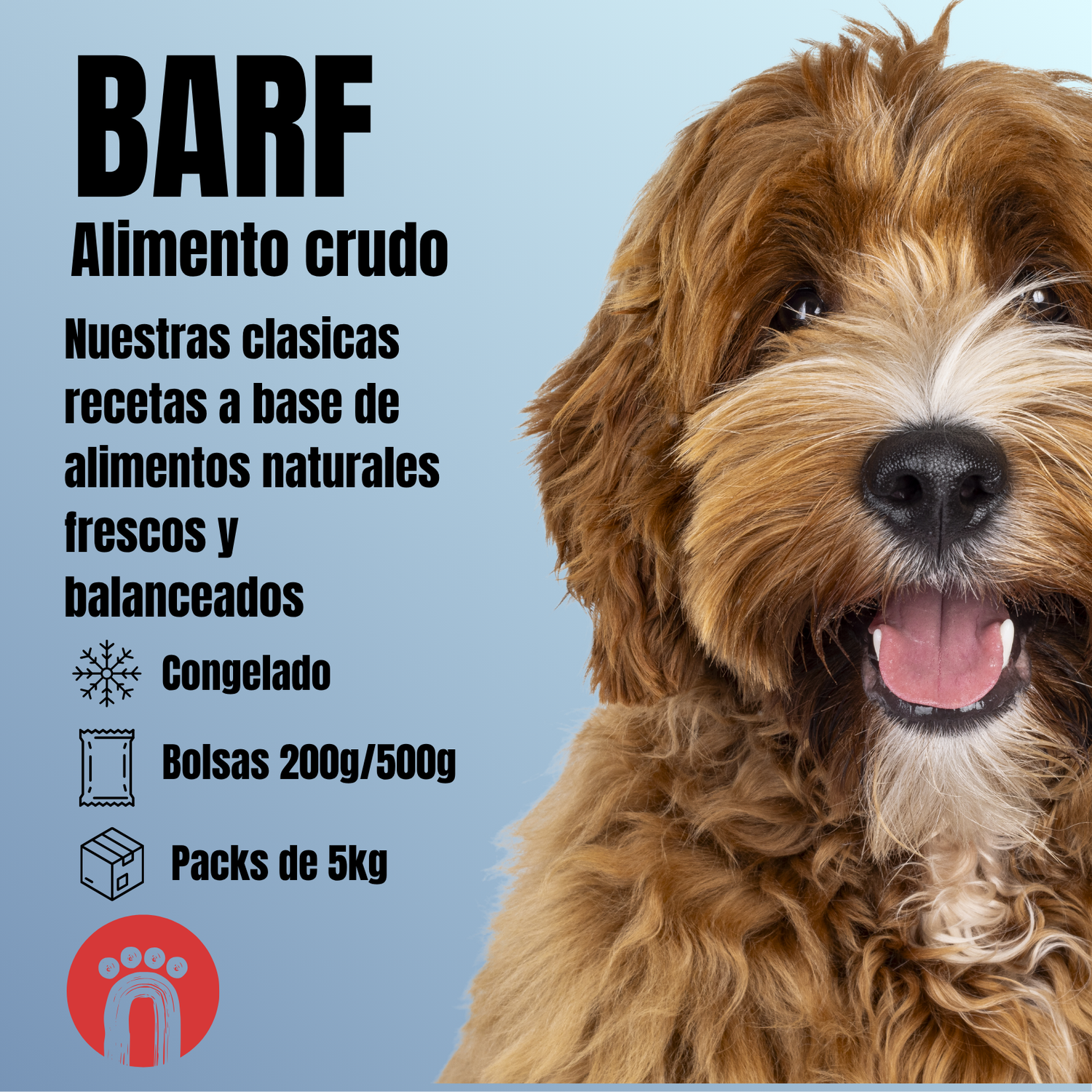 Recetas balanceadas BARF (crudas)